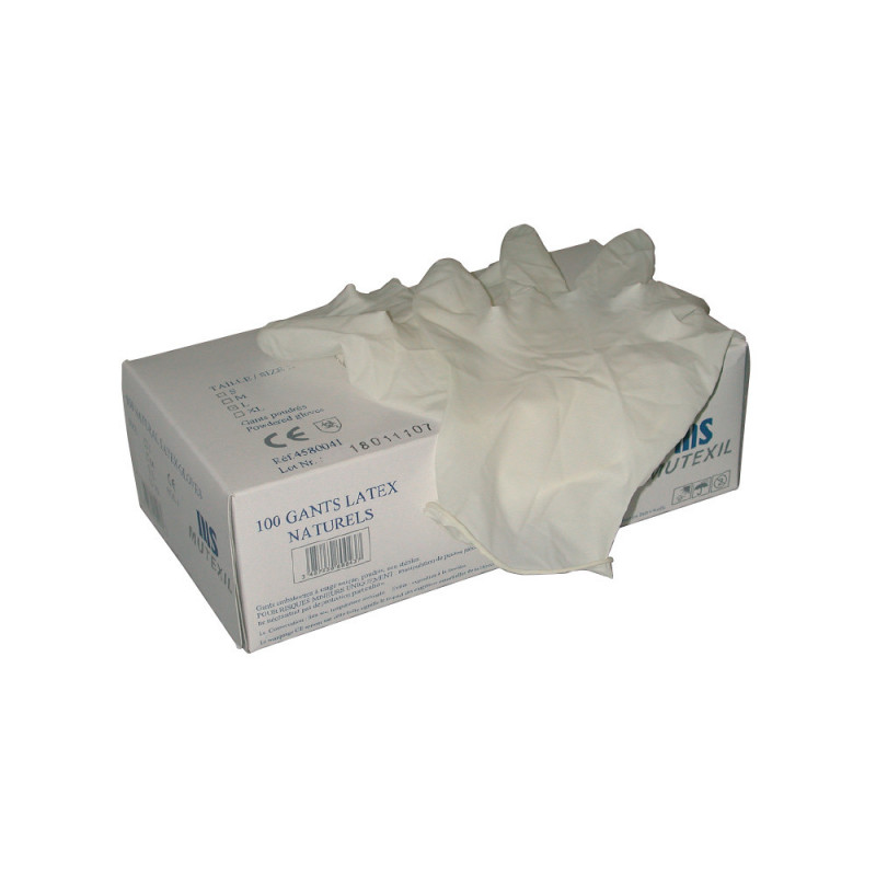 Boîte de 100 gants de chirurgien Boîte de 100 gants de chirurgien